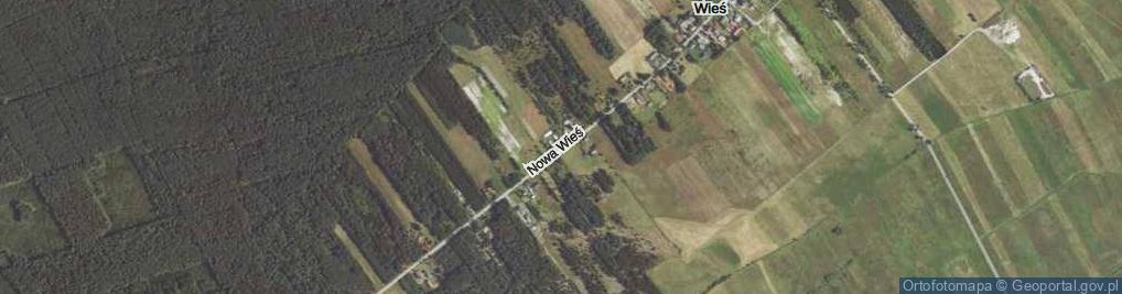 Zdjęcie satelitarne Nowa Wieś ul.